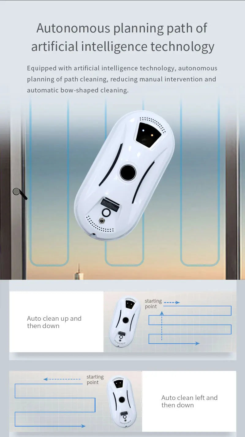 Window cleaner, intelligent water sprayer with automatic water spray function