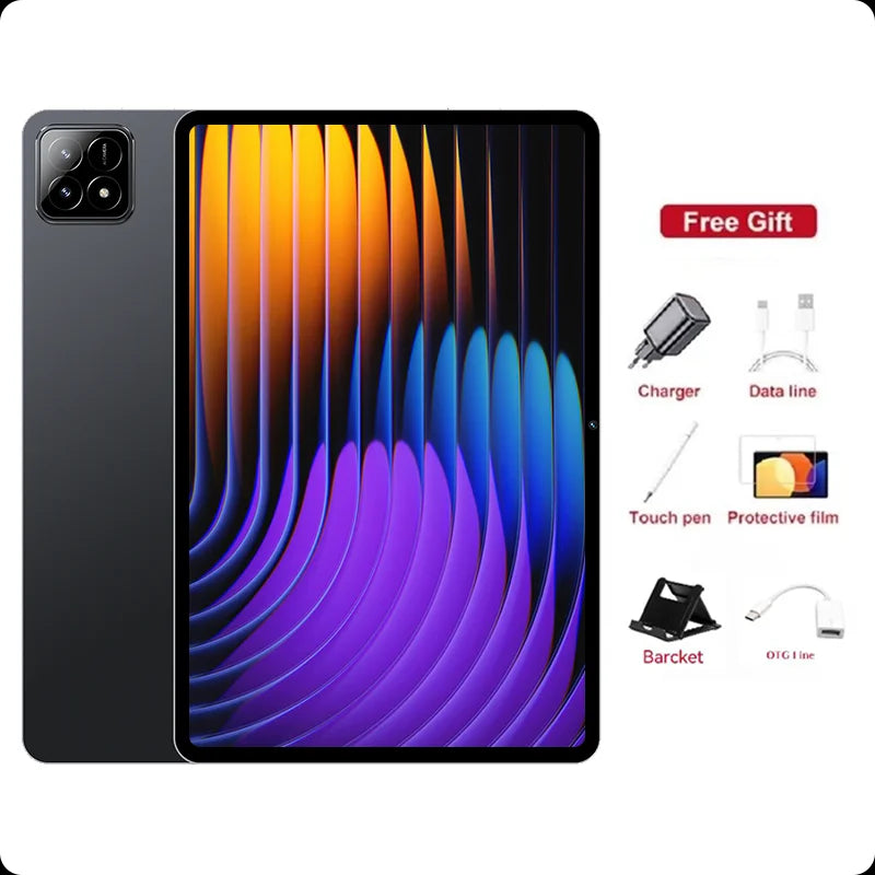 Global Version Tablets Pad 7S Pro Original 2025 NEW Tab Tablet PC Android 14 Snapdragon 8gen2 Dual SIM WIFI 4G/5G GPS WIFI Kids