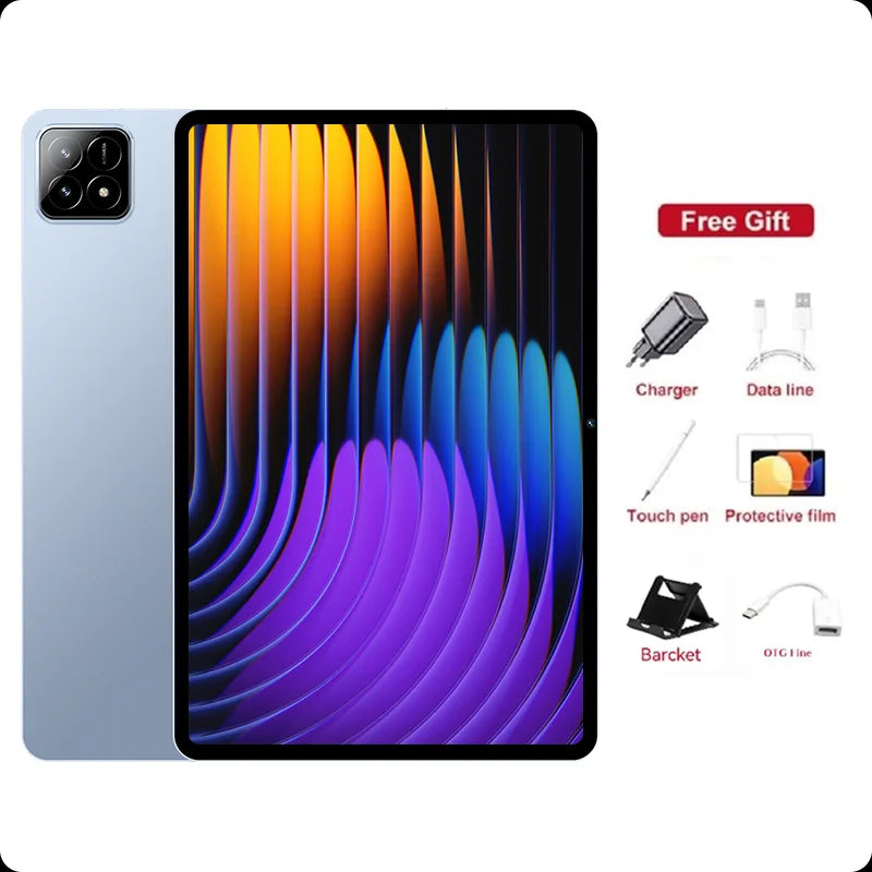Global Version Tablets Pad 7S Pro Original 2025 NEW Tab Tablet PC Android 14 Snapdragon 8gen2 Dual SIM WIFI 4G/5G GPS WIFI Kids