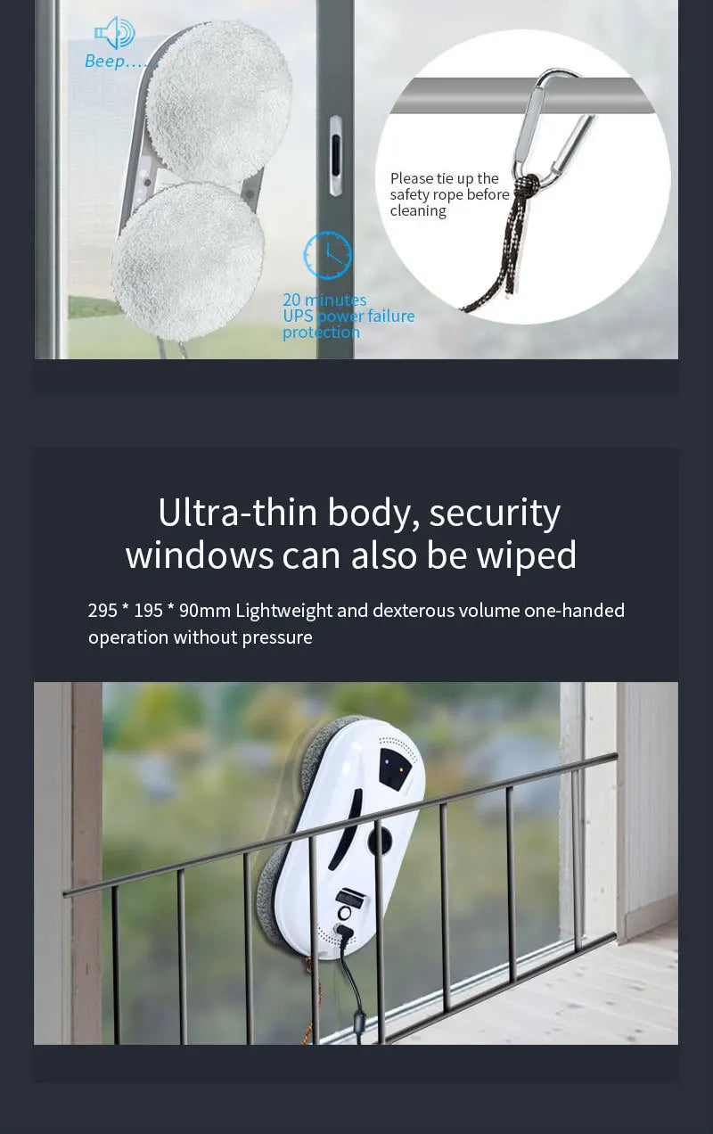 Window cleaner, intelligent water sprayer with automatic water spray function
