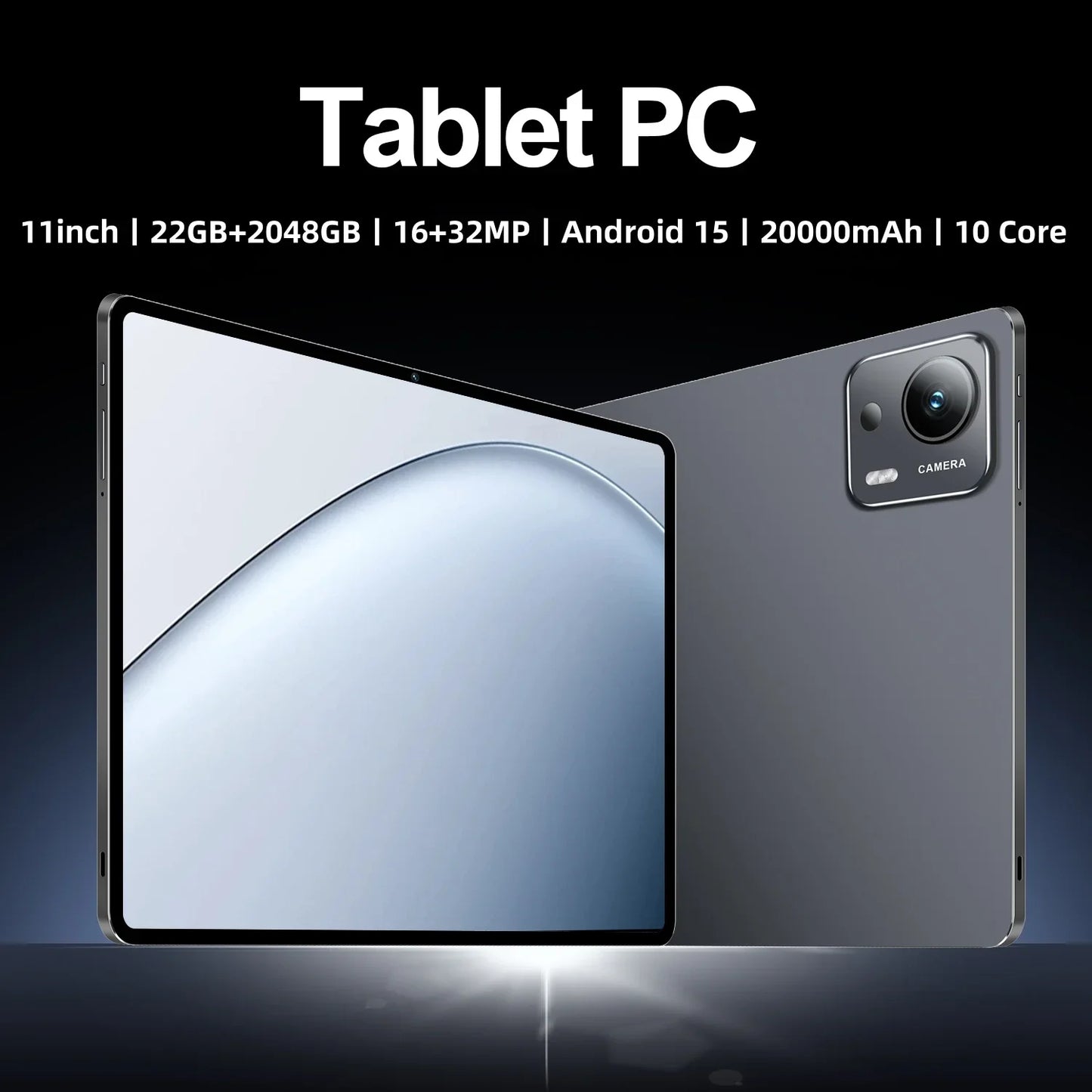 2025 NEW Pad 7 Pro Ultra Tablet 11 inch Latest Global First Android 15 Snapdragon 8Gen3 22GB+2048GB HD Screen WiFi GPS 5G