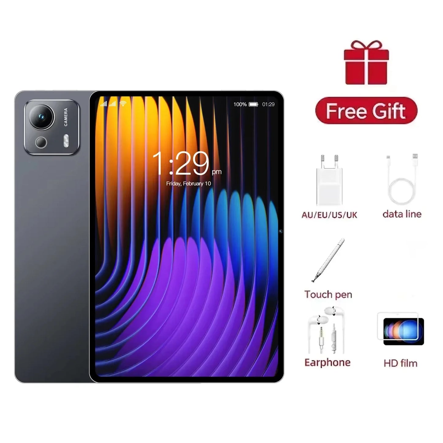 2025 NEW Pad 7 Pro Ultra Tablet 11 inch Latest Global First Android 15 Snapdragon 8Gen3 22GB+2048GB HD Screen WiFi GPS 5G