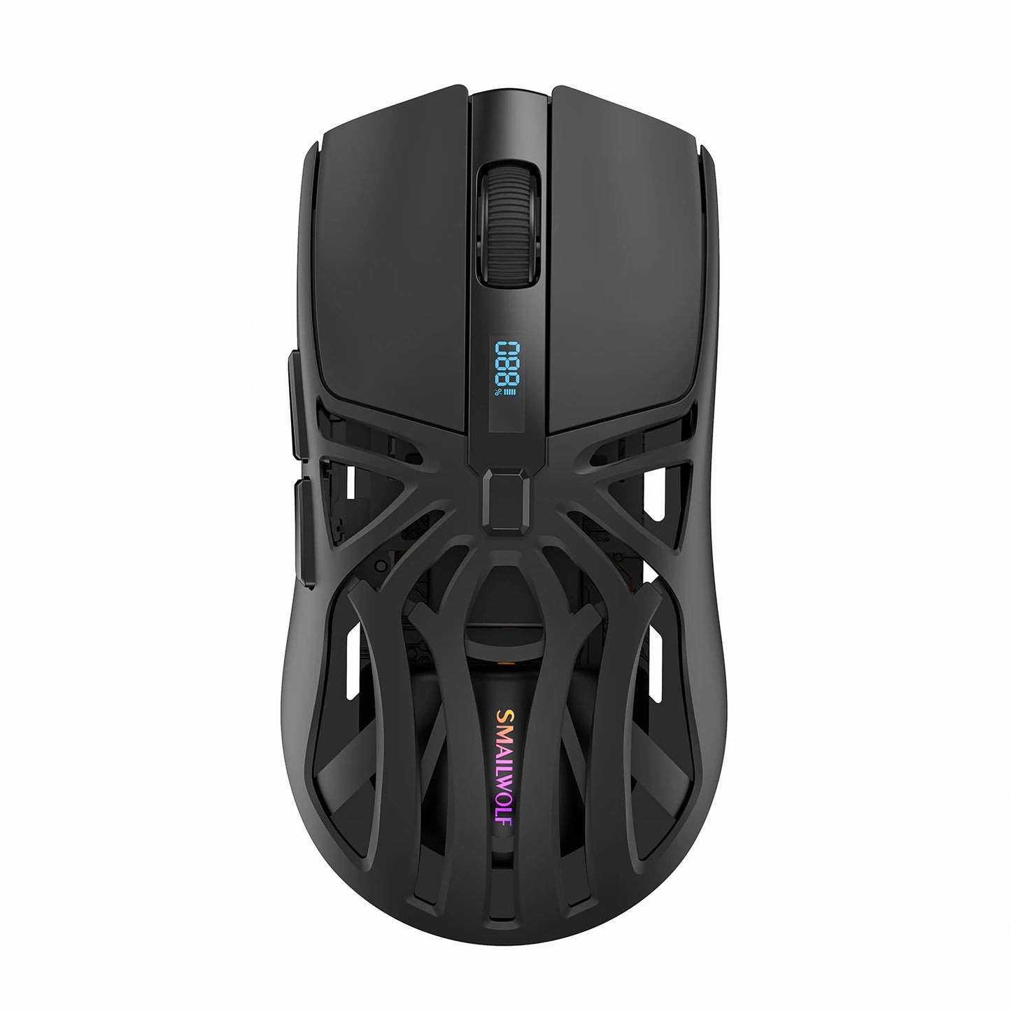 SMAILWOLF Gaming Mouse ThreeMode Wireless Bluetooth Digital Screen 1000Hz 10000DPI Lightweight Macro E-sports Mouse For Notebook