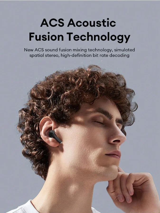 TWS Wireless Bluetooth Music Earphones Universal In Ear Gaming Earphones HIFI For iPhone 16 15 14 Android iOS Game Accessories