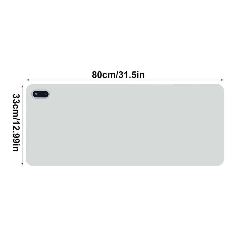 Heat Mat Computer MousePad Waterproof Gaming MousePad Temperature Heating Hand Warmer Pad For Office Desk Winter Gift 80x33cm