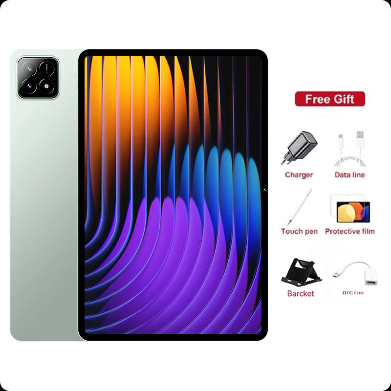 Global Version Tablets Pad 7S Pro Original 2025 NEW Tab Tablet PC Android 14 Snapdragon 8gen2 Dual SIM WIFI 4G/5G GPS WIFI Kids