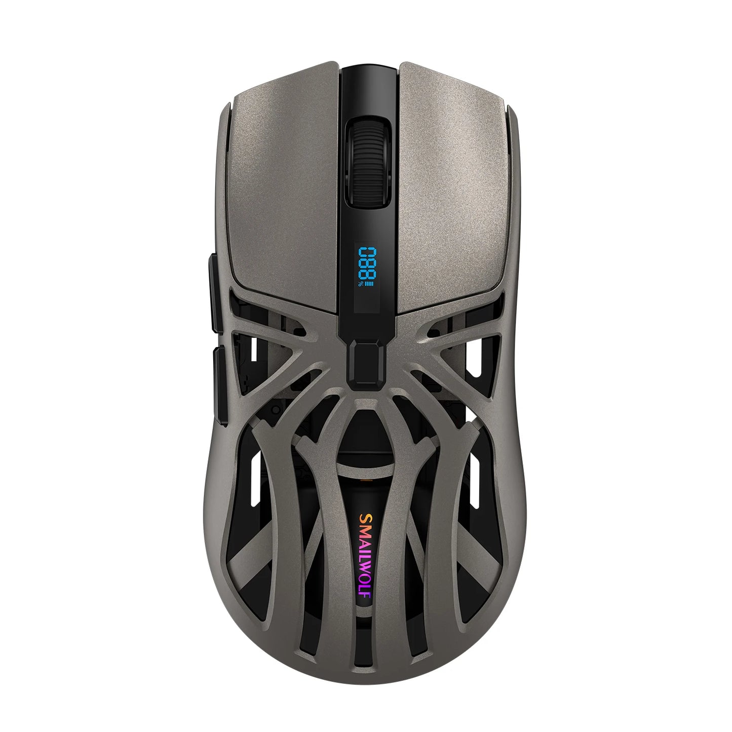 SMAILWOLF Gaming Mouse ThreeMode Wireless Bluetooth Digital Screen 1000Hz 10000DPI Lightweight Macro E-sports Mouse For Notebook