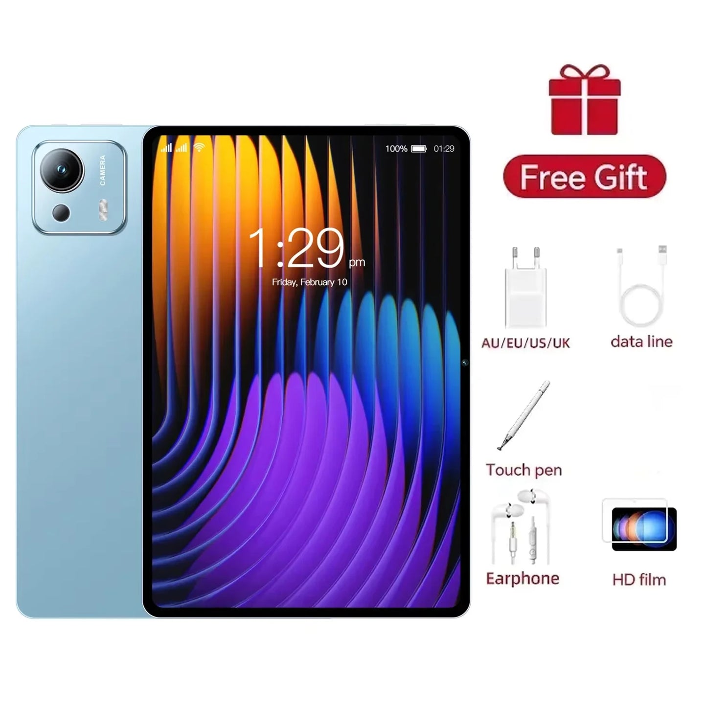 2025 NEW Pad 7 Pro Ultra Tablet 11 inch Latest Global First Android 15 Snapdragon 8Gen3 22GB+2048GB HD Screen WiFi GPS 5G