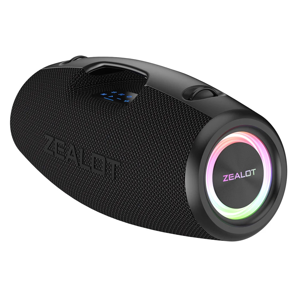 ZEALOT-S78 120W Portable Bluetooth Speaker Outdoor Party Speaker Big Loud Speaker Excellent Bass Performace Hifi speaker