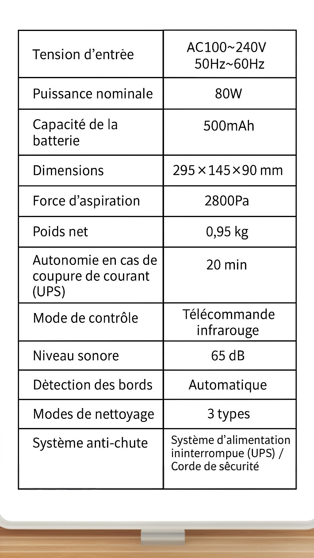 Robot Nettoyeur de Vitres