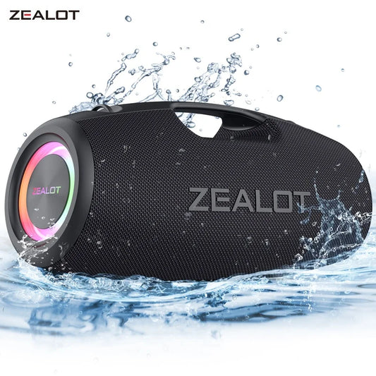 ZEALOT-S78 120W Portable Bluetooth Speaker Outdoor Party Speaker Big Loud Speaker Excellent Bass Performace Hifi speaker